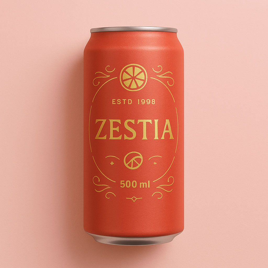Soda Can Mockup