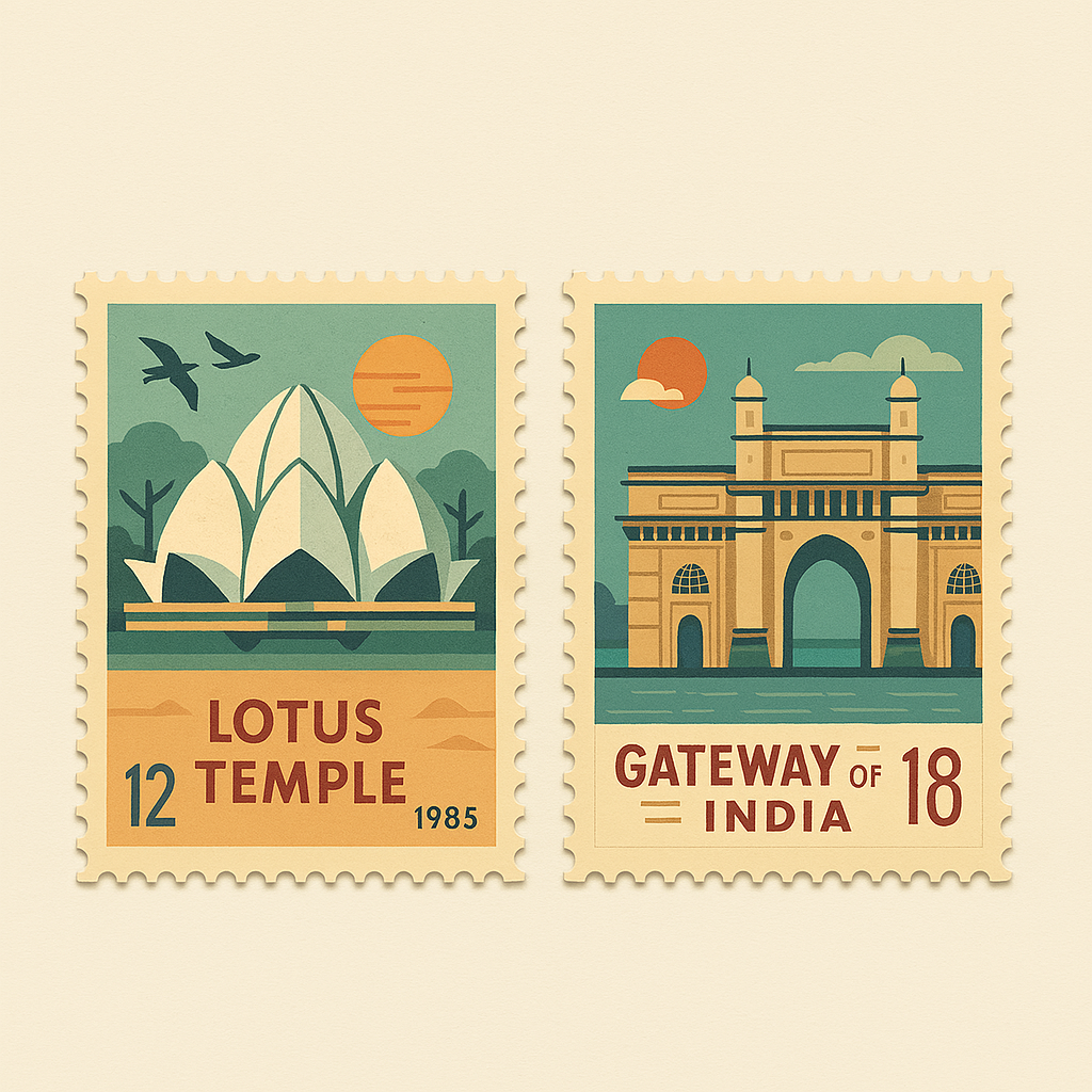 India Stamp Pack
