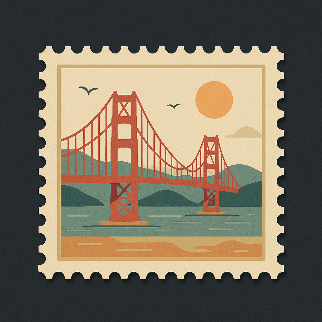San Francisco Stamp